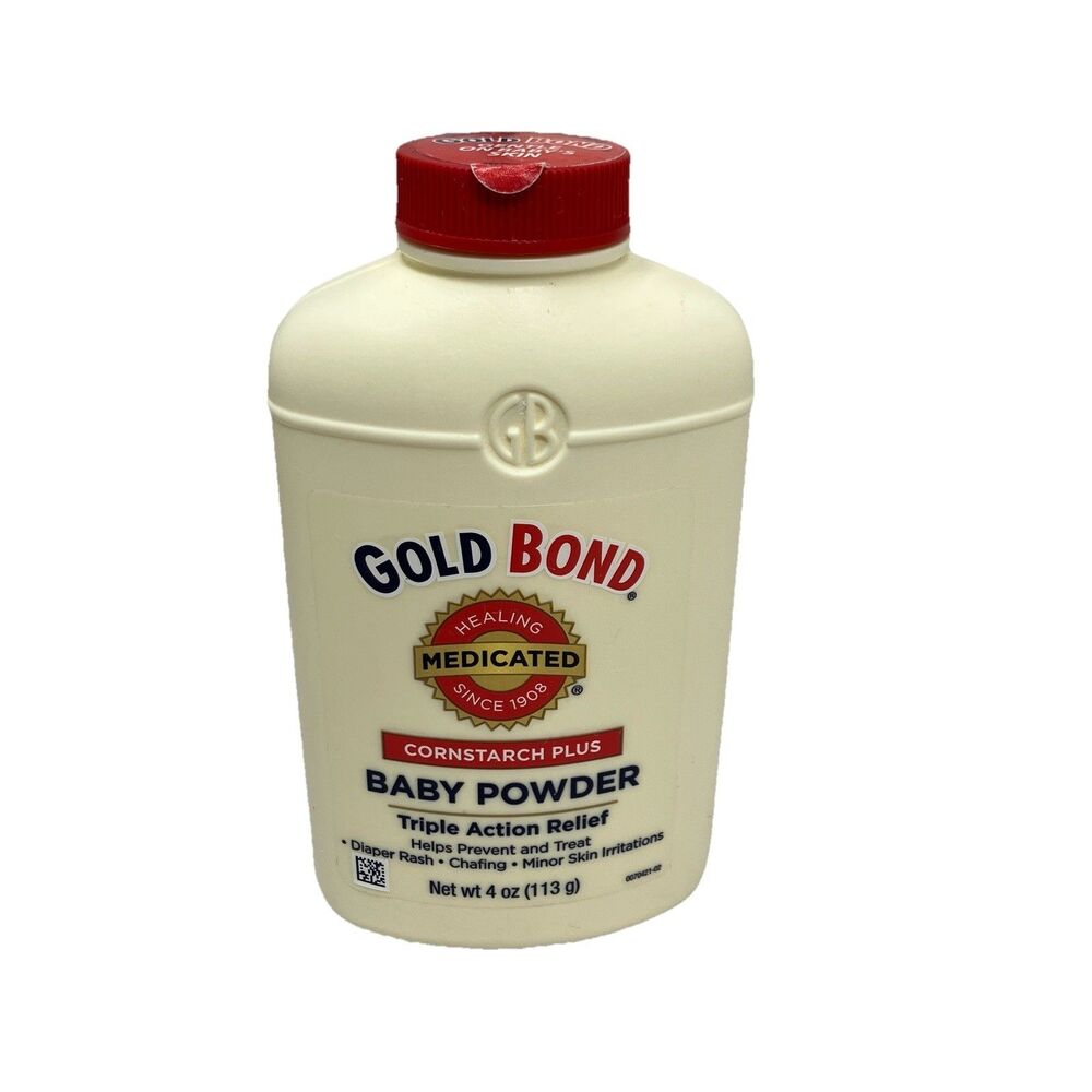 Gold Bond ORIGINAL Medicated Baby Powder Plus Triple Action Relief‎ 4 oz SEALED